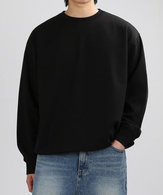 VERYVAIN Elegancka Bluza z Okrągłym Dekoltem (czarny)