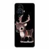 Funda For Huawei Nova 12s Case Cute Cartoon Cat Black Silicone Soft Back Cover Case For Huawei Nova 12s Case Nova12s 12 S Coque