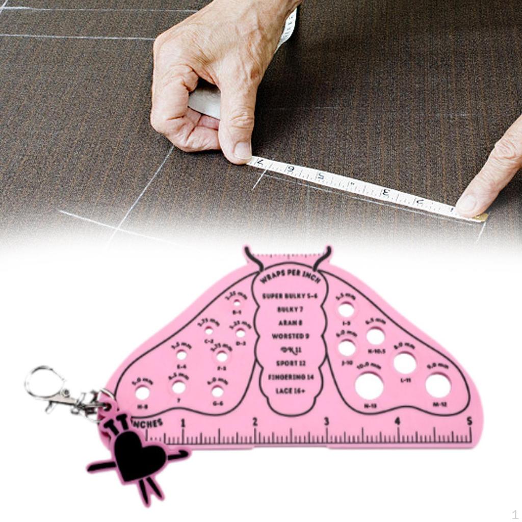 Crochet Ruler, Portable Gauge