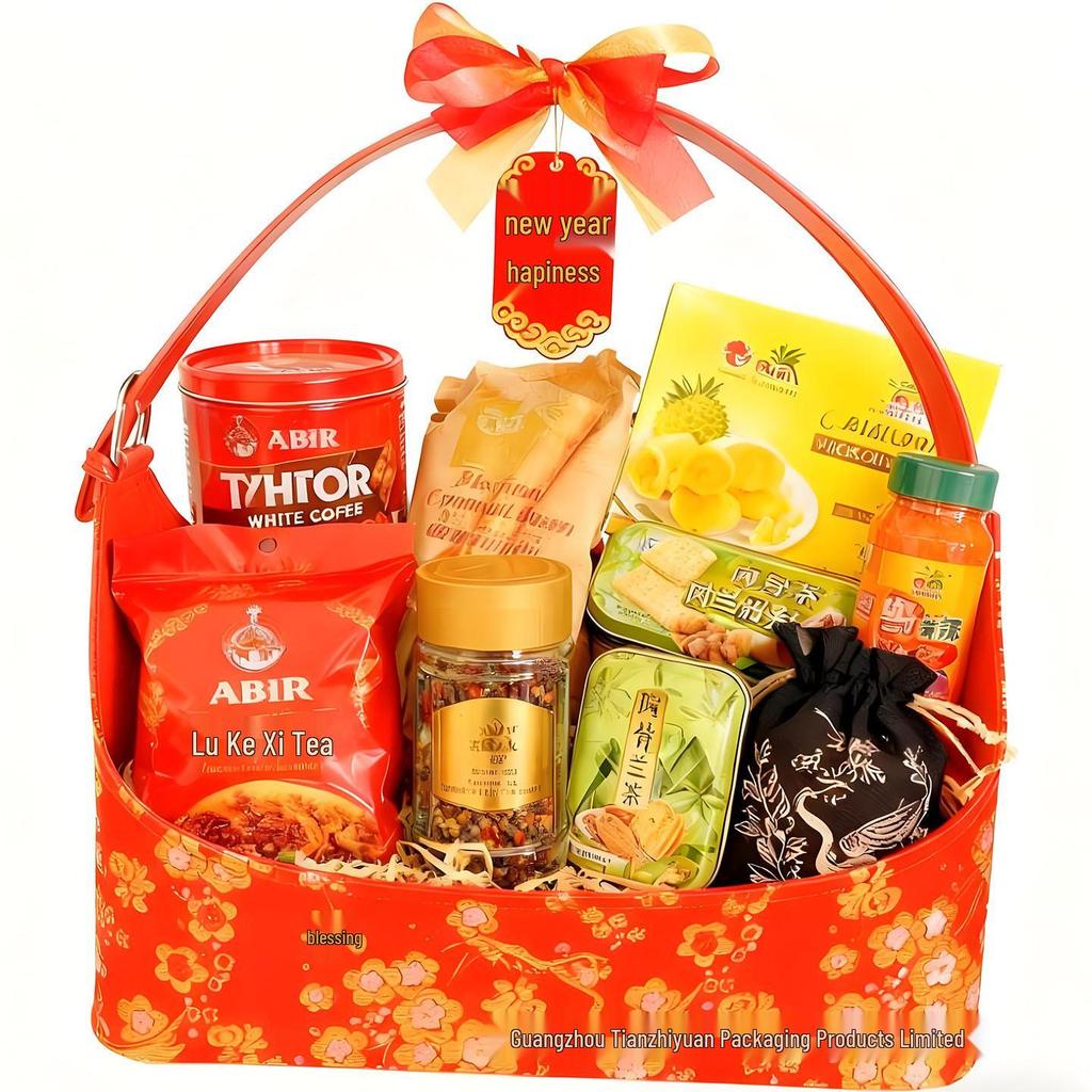 Elegantní novoroční a svatební dárkový koš 2026