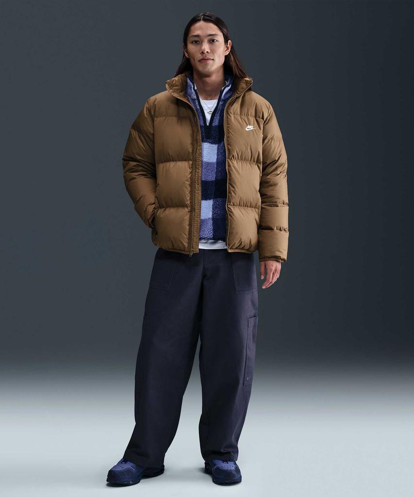 Nike Sportswear Club Therma Fit Padded Jacket M - Mosswood Brown:White / Ib2976-235