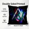 A-Alan Walker Popular Singer Cushion Cover Pattern Printed Pillowcase for Living Room Sofa Cushion Cover & Bedroom Decor