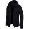 Winter Fashion Men Jacket Outwears Cotton Padded Hooded Coat Casual Jacket Loose Outwear