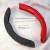 Ultra-Thin Special-Shaped Car Steering Wheel Cover Made of Suede, Anti-Slip, Sweat-Absorbent, Suitable for All Seasons | S-Level Comfort Feel