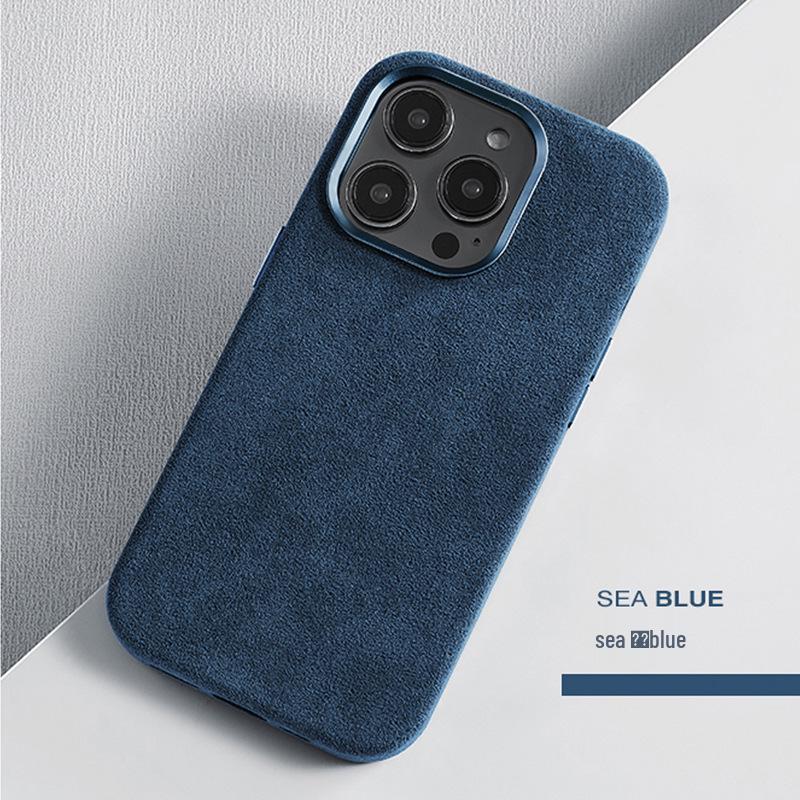 High-Grade Suede Protective Case for Apple iPhone 17 Pro Max, 16 Pro, and 15 Pro