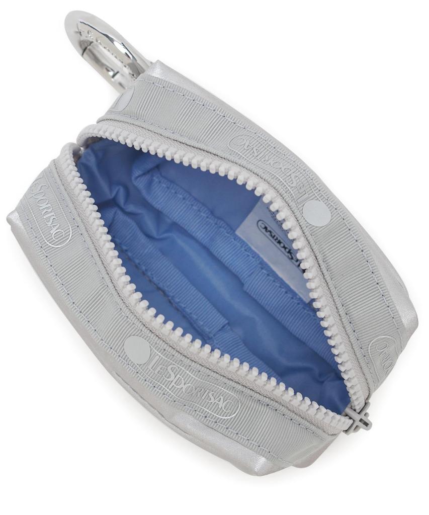 Bag Charm MICRO REC Silver Shine [LeSportsac] [Official] COSM/1888/Frost