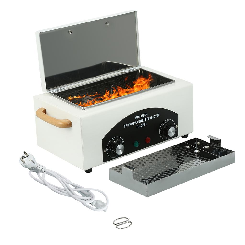 High Temperature Cleaner With Removable Stainless Steel Tank For Nail Dental Tools