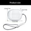 Earphone Skin Soft TPU Housing Case Dustproof Water Resistant Guarding Against Protective Cover Damage Prevention Sleeve