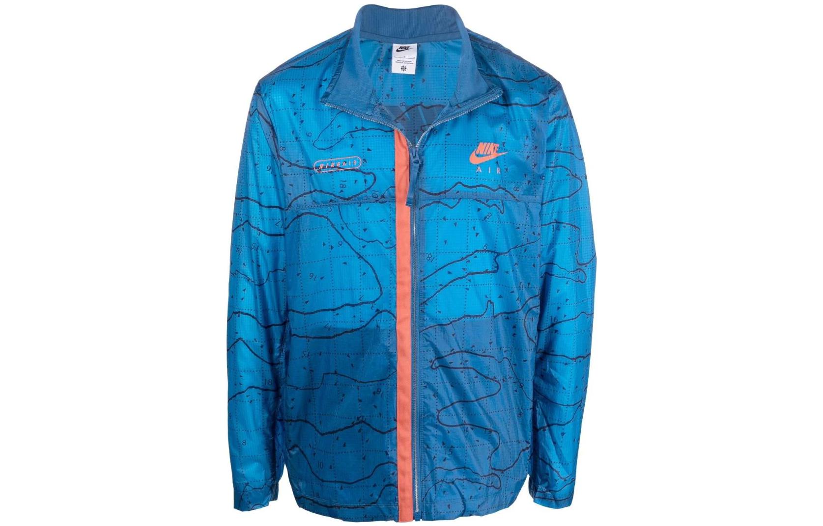 Nike Jackets Men s Blue Stand Collar Moderate Other DN2112-407 L