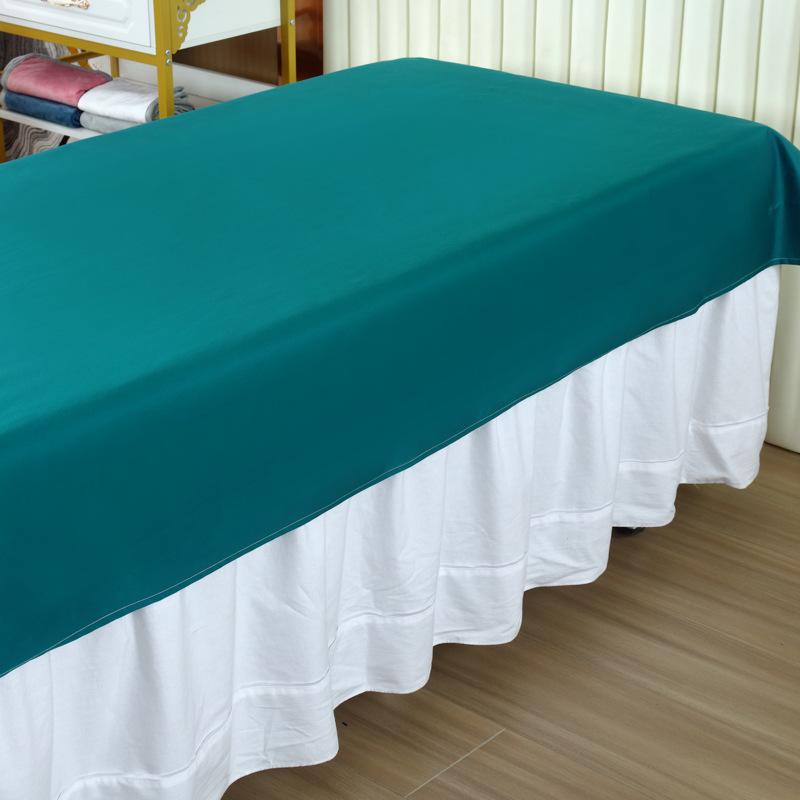 Waterproof & Oil-Proof Massage Bed Sheet with Face Hole - Anti-dirty, Large Size for Beauty Salon Therapy, Tuina, and Foot Treatments.