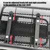 Confezione da 4 Cestino per Portapacchi Posteriore Bici Fissaggio Resistente alle Intemperie Accessorio Ciclistico Staffe per Portapacchi Posteriore Per Amanti dell'Outdoor