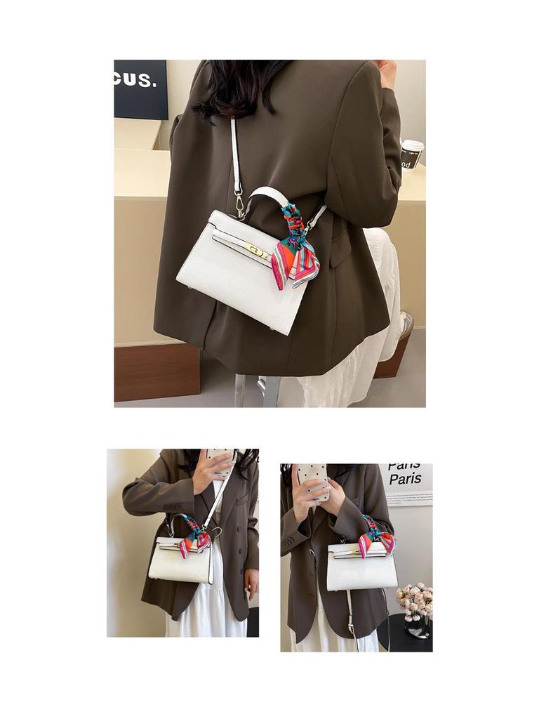 Kelly Light Luxury Handbag: Trendy, Versatile, Simple Texture Women's Shoulder & Crossbody Bag.