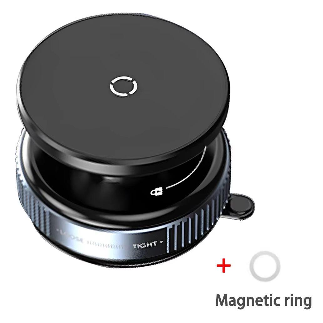 

Magnetic Suction Phone Mount 360° Adjustable Vacuum Foldable Phone Holder Car Mounted Adsorption Bracket Universal Car Bracket чёрный