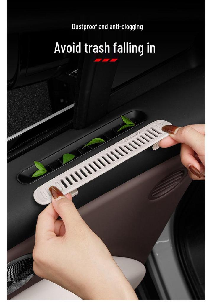 Ideal I6i8 Front Door Air Vent Silicone Cover – Car Interior Decoration & Protective Accessory