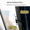 Automatic Retractable Car Sunshade Visor - Heat Insulation & Light Blocking Panel for Front Windshield.