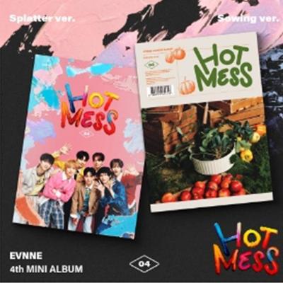EVNNE - HOT MESS (?Splatter Ver. / Sowing Ver.). Random  **PRE-ORDER Item** Release Date: 2025-02-10