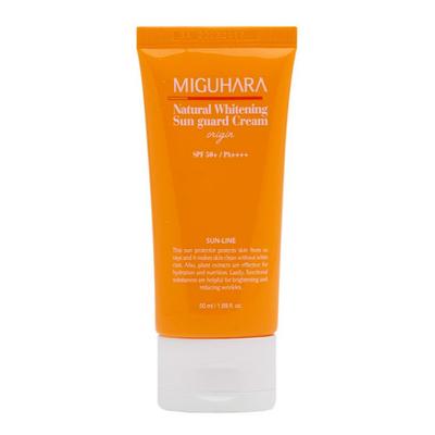 MIGUHARA Crema Solare Schiarente Naturale Origine SPF50+ PA++++ 50ml