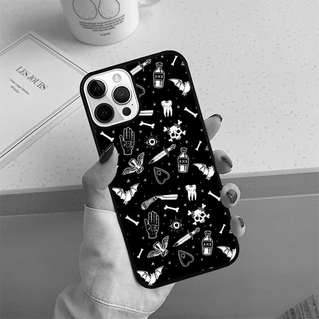 Hexe Hexerei Handyhülle Für iPhone 17 Air 13 12 14 15 16 Hülle Für Apple 14 15 16 11 Pro Max 6S SE2020 Plus Hülle