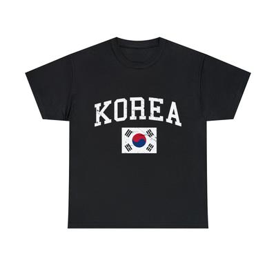 T-shirt Graphique Rétro Corée du Sud Séoul Hanguk, S-5XL