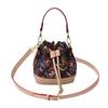 This year's popular bag 2025 new Korean version of fashion printed shoulder bag women's casual versatile messenger bucket bag