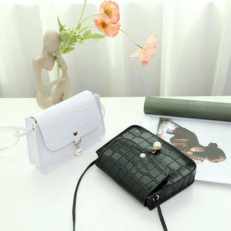 Fresh And Sweet Stone Pattern Small Crossbody Bag For Women