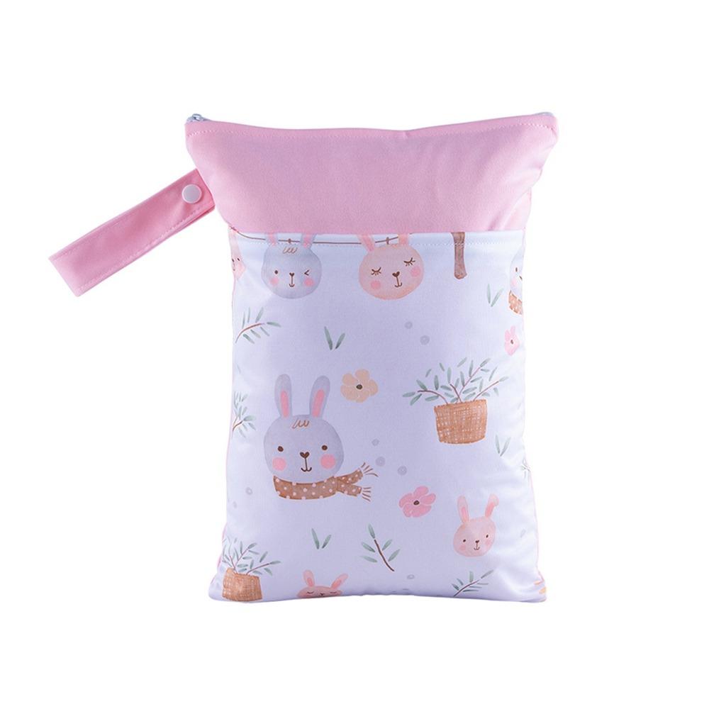 Cartoon Wet Storage Bag Double Pocket Beach Bag Cute Wet Dry Bag  Poo Style 7