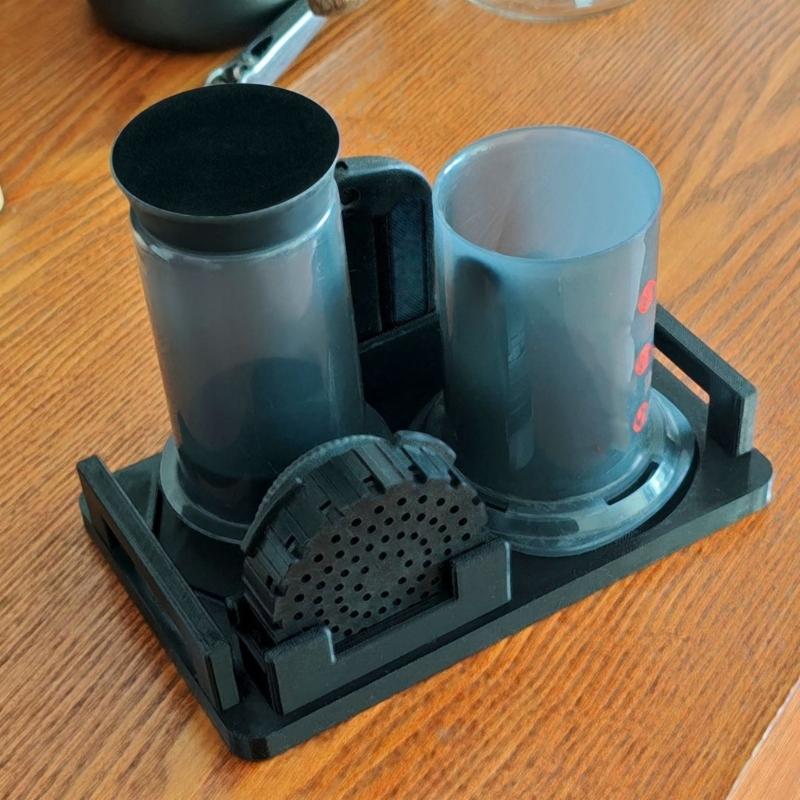 Multifunktionaler Silikon Kaffee Werkzeughalter Kaffee Geräte Rack Silikon Textur Geeignet für Espresso Zubehör