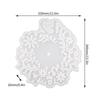 WTEMPO Large Clock Resin Mold Silicone DIY Wall Hanging Decorative Flower Clock Silicone Mold for Arabic Numerals Clock Making Home Decoration Crafts
