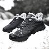 TUINANLE Men's Warm Hiking Sneakers Outdoor Breathable Shoes Large Light Sports Footwear for Casual Daily Jogging