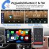 Double Din Car Stereo Compatible with Apple CarPlay and Android Auto - 7inch HD