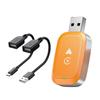 Wireless CarPlay Android Auto Adapter Car Play Adapter Wifi/bluetooth Connect 2 In 1 Wireless Adapter For Netflix For YouTube