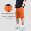 Fashion Streetwear-inspired Cargo Shorts, Bright Green Relaxed Fit Shorts, Breathable Shorts for Urban Styling & Warm Weather