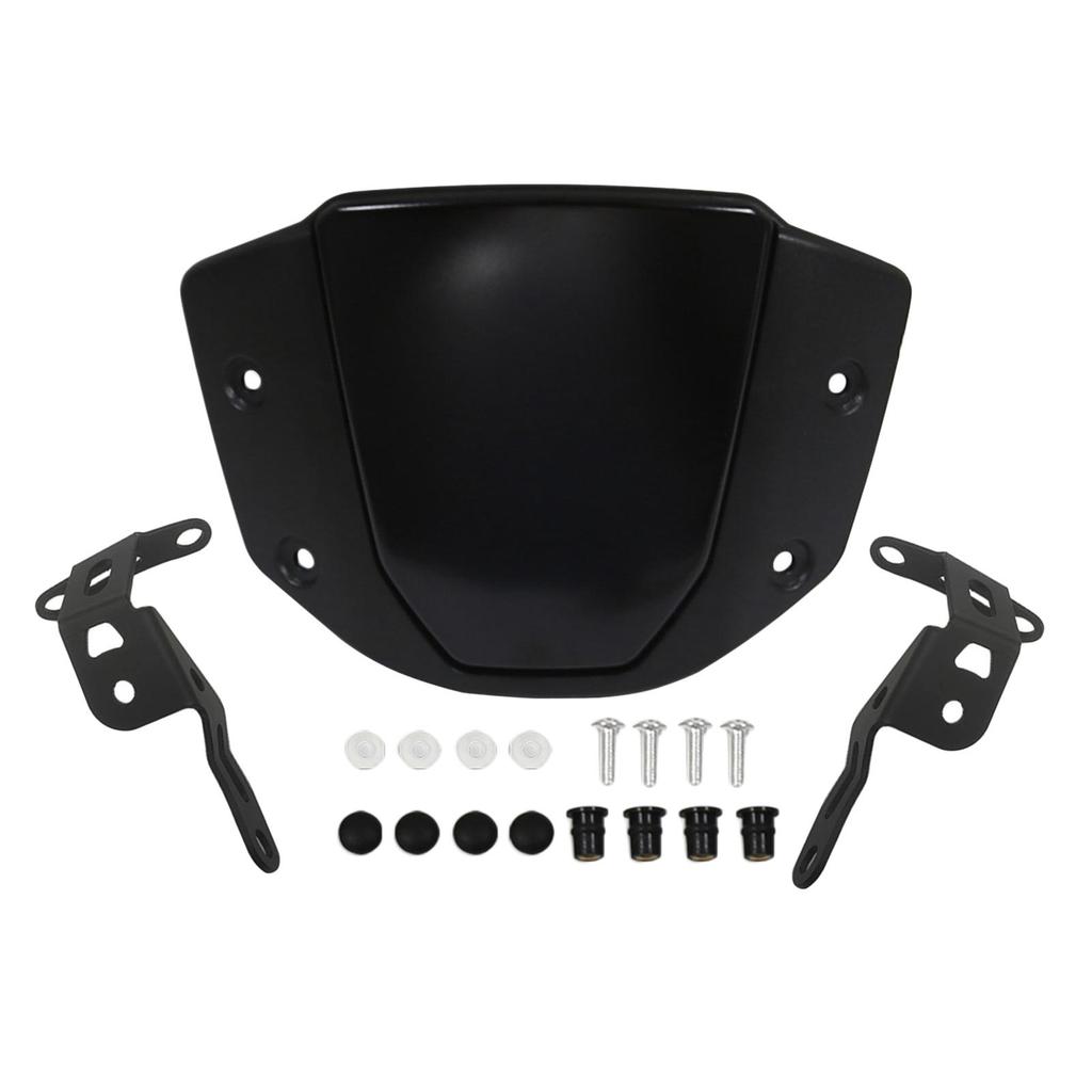Motorbike Front Screen Windshield Windscreen 000R Direct Replaces Windproof Scratch Resistance