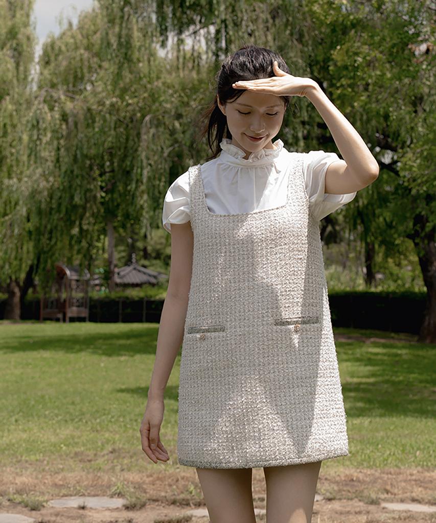 Lapineatteullie Refine Tweed Dress