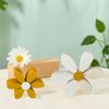 Rustic Style Wooden Daisy Decor Set 3D Design Floral Tabletop Ornaments  Home Bedroom Decor