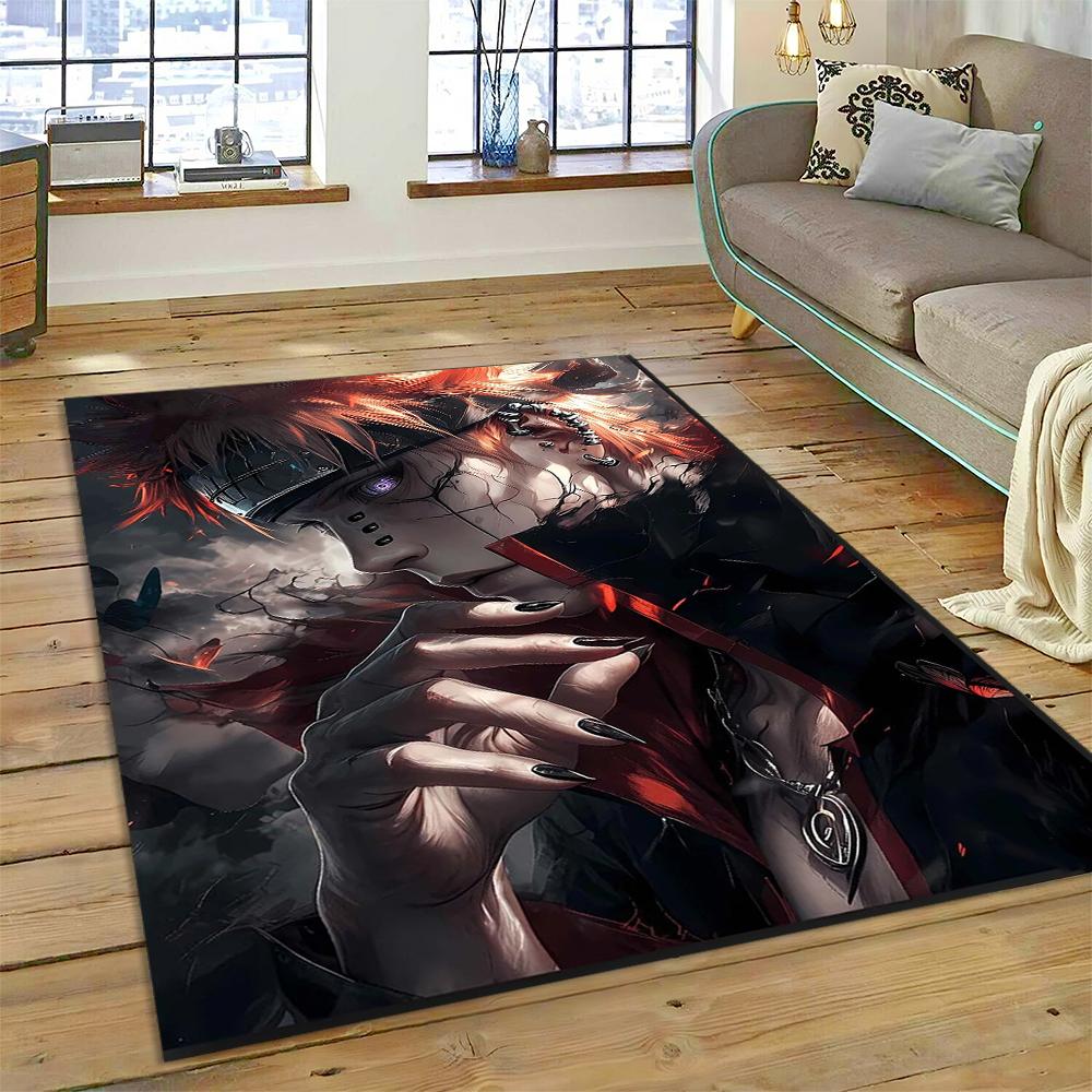 3D Anime I-Itachi Japan Cartoon Carpet Rug for Living Room Bedroom Home Sofa Decoration,Kids Play Non-slip Floor Mat