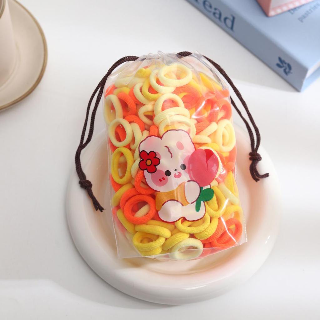 Small 2023 Baby Hair Ring: Cute Rubber Band Hair Accessories for Girls