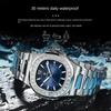 Classic Business Brand Luxury Men's Watch New Ultra-thin Fashion Quartz Watch Rose Gold Clock Mlae