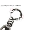 50pcs Quick Swivel Barrel Swivels Connector Fishing Line Connector  Fishing Accessories