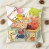 YYotsuba KKoiwai Doublesided Printed Square Decorative Cushion Cover for Sofa Living Room Home Decor
