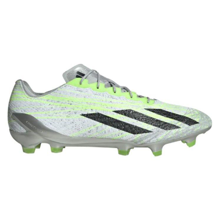 Adidas X Crazyfast Strung+ FG Grey Lucid Lemon Men Sneakers Grey-Two Core-Black IG0783