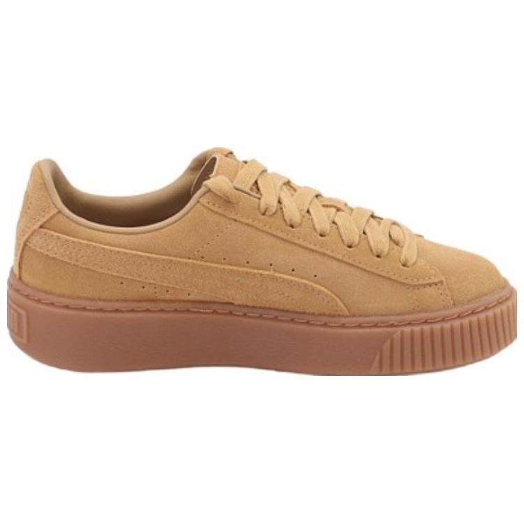 Puma Suede Platform Sd Oatmeal Womens 364718-01