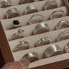 Brushed Plain Ring, Female Niche Light Luxury, High Sense, Irregular Index Finger Ring, Can't Lose Color, Ring Tide