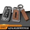 Auto TPU Zinc Alloy Key Case Bag For VW Volkswagen GOLF 6 MK6 Car Key Chain Car Metal Key Shell Interior Decoration Accessories