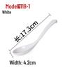 Xiangyuanmei Long Handle Colorful Melamine Soup Spoon - Imitation Porcelain for Hotel and Restaurant Use