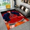 Retro Slam Dunk Basketball Anime Cartoon Carpet Rug for Bedroom Living Room Sofa Playroom Doormat Home Decor,Area Rug Non-slip