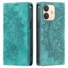 for Xiaomi Redmi Note 17 Pro 5G Mandala Embossed PU Leather Flip Wallet Case Magnetic Closure Cover