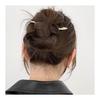 Kanzashi Hair Stick for Japanese Traditional Wear, Kimono, Yukata - Simple Alloy Hair Accessory for Women (Gold02)