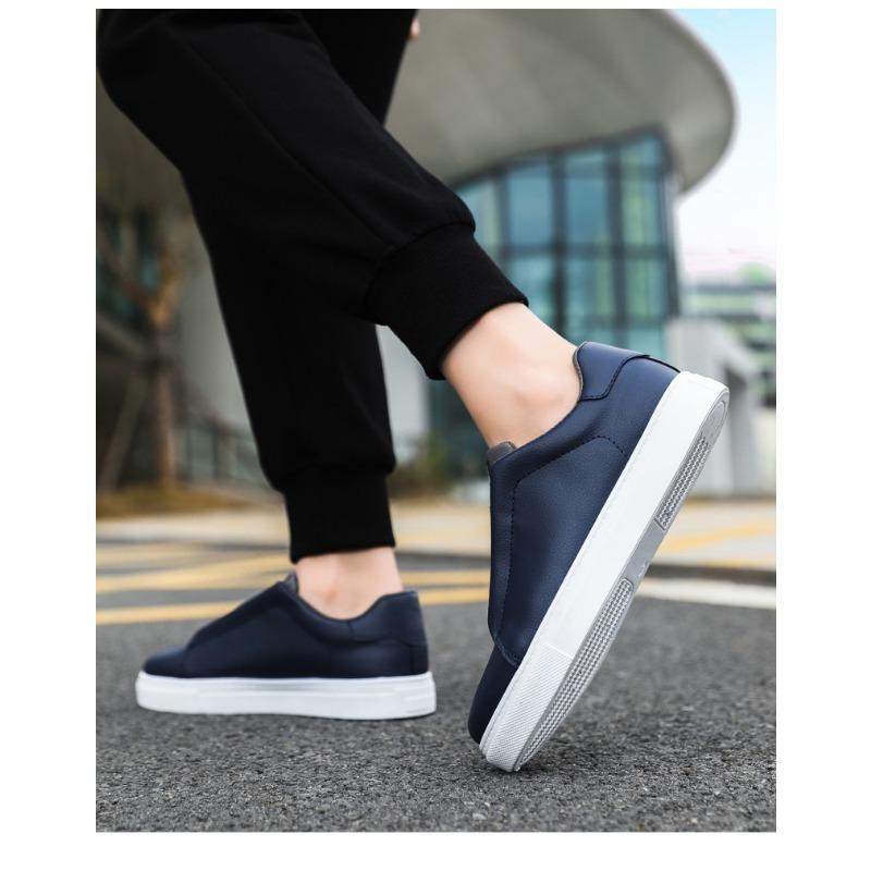 Men's Solid Color Board Shoes, Comfortable, Non Slip, Durable Sports Shoes