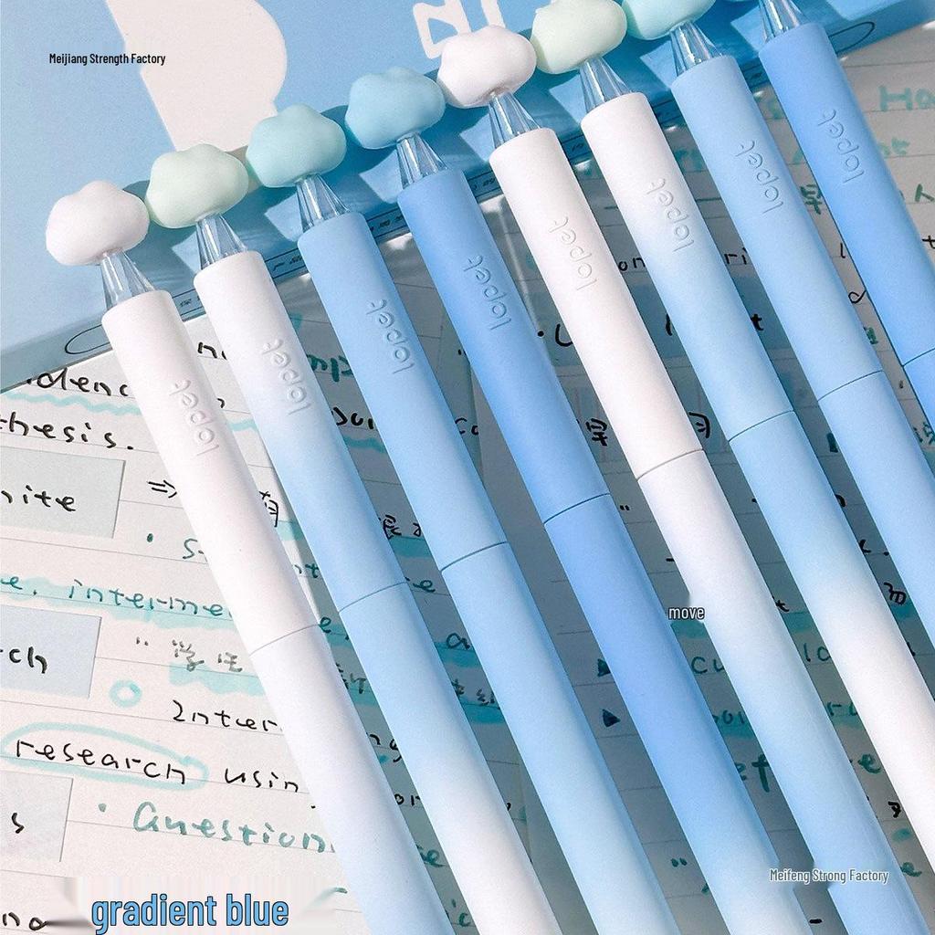 Cloud Twist Black Ink Quick-Dry Smooth Pen for Students